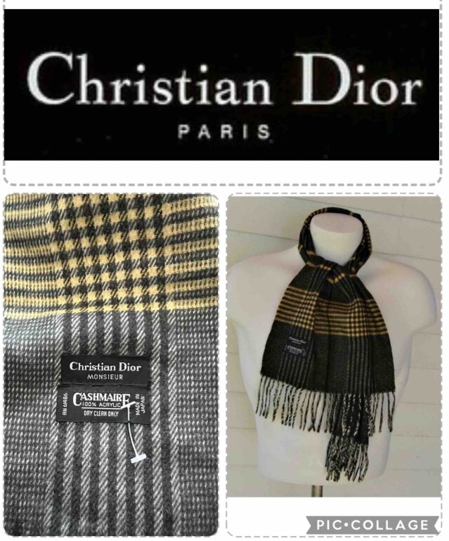 bufanda christian dior