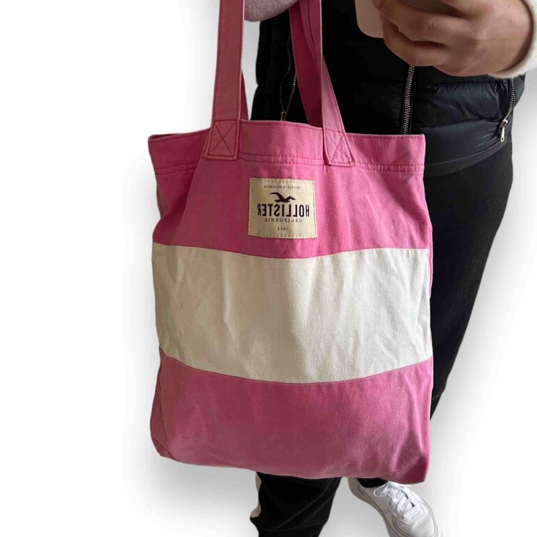 Bolsa Hollister Rosa de segunda mano GoTrendier
