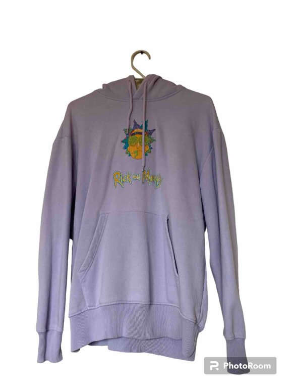 Purple Pull And Bear Sudadera Rick Y Morty Sudadera Rick Y Morty