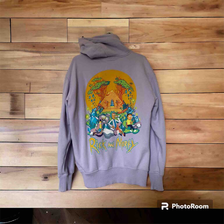 Hoodie Sudadera Rick Y Morty Pull And Bear Rick Pull And Bear