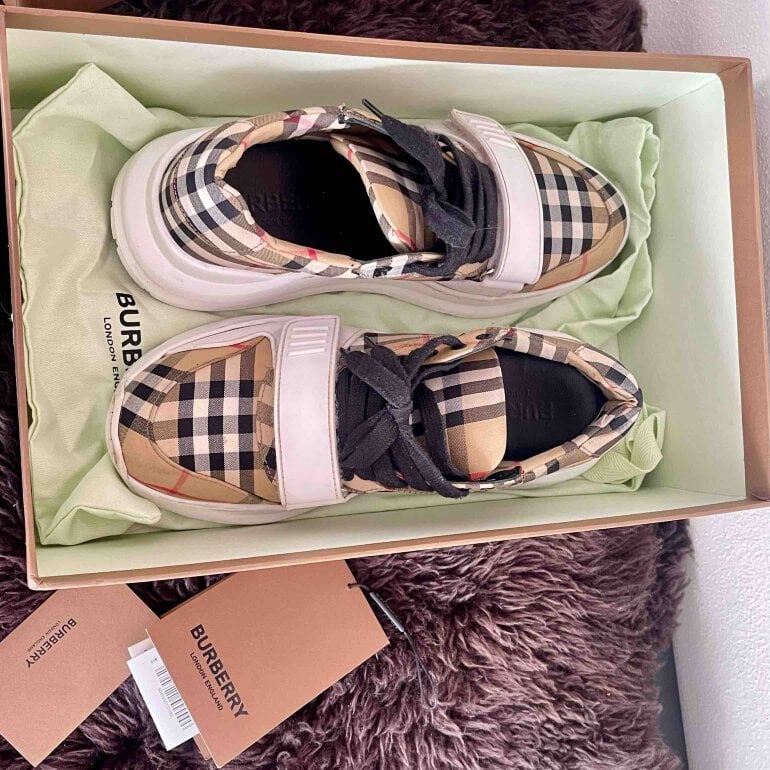 Zapatillas Burberry Hombre Burberry Segunda Mano Zapatos Clearance - Main Image