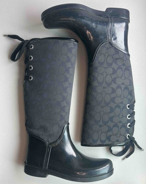 Botas de lluvia COACH de segunda mano GoTrendier
