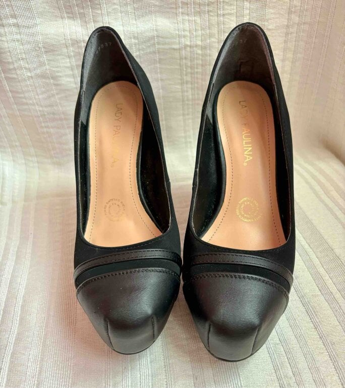 Lady Paulina Zapatillas Negras Para Fiesta Zapatillas Lady Paulina