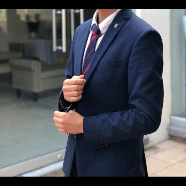 Azul Marino Trajes De Vestir Para Hombre Aldo Conti Traje De Línea