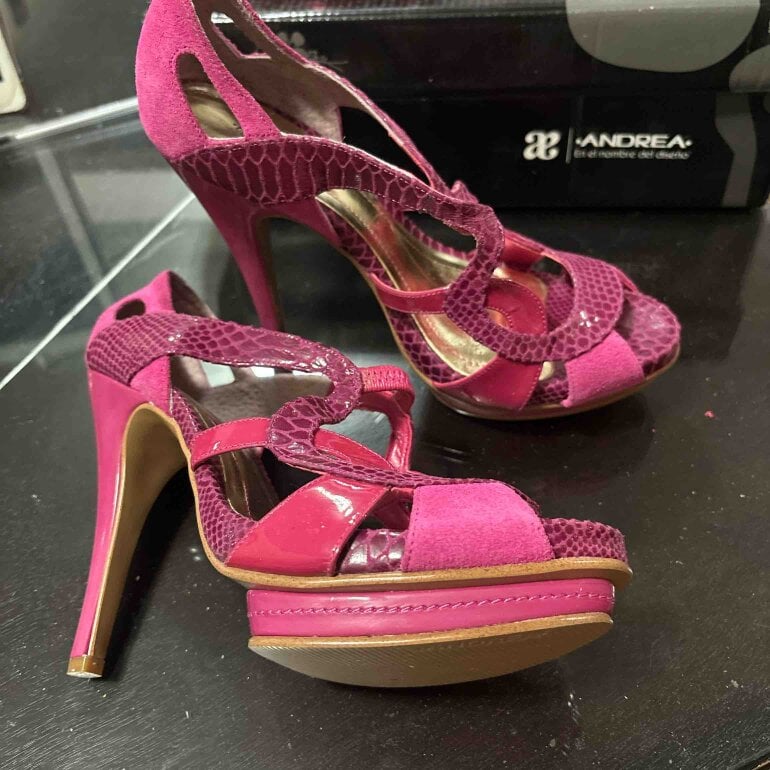 Rosa Fiusha Zapatillas Color Fiusha Andrea Zapatillas Nuevas 24