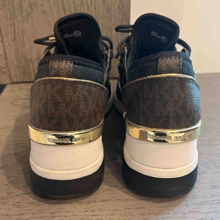 Zapatillas Michael Kors Olympia Para Mujer Negro