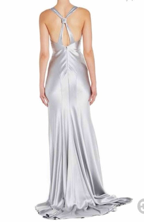 anastasia grey silver dress Gown Anastasia Steele Vestido Prata Vestido Plateado Anastasia Steele De  Otras Marcas De Segunda Mano