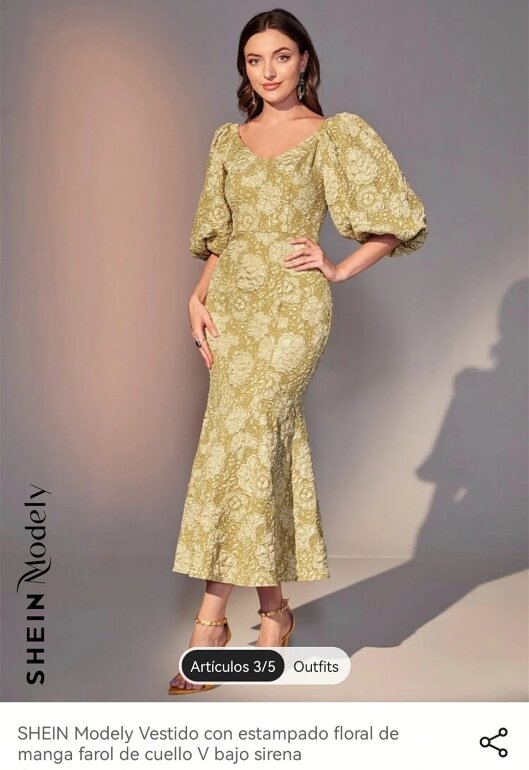 Invitada Vestidos OtoÃ±o Invierno 2021 Shein Vestidos Elegantes