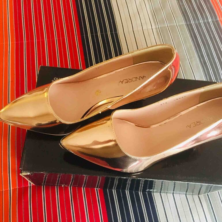 Alpargatas Zapatillas Color Oro Andrea Catalogo Andrea Zapatillas