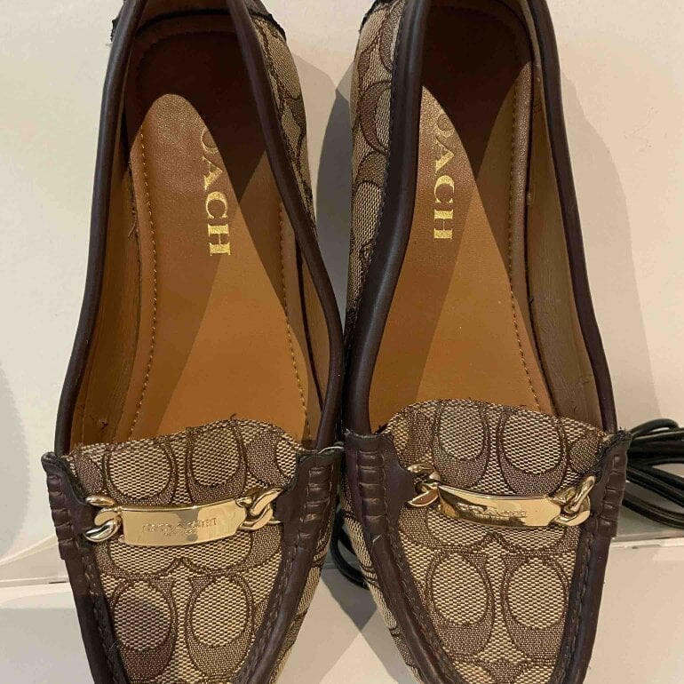 Zapatos Coach Flats Coach Originales Mocasines COACH Para Mujer De