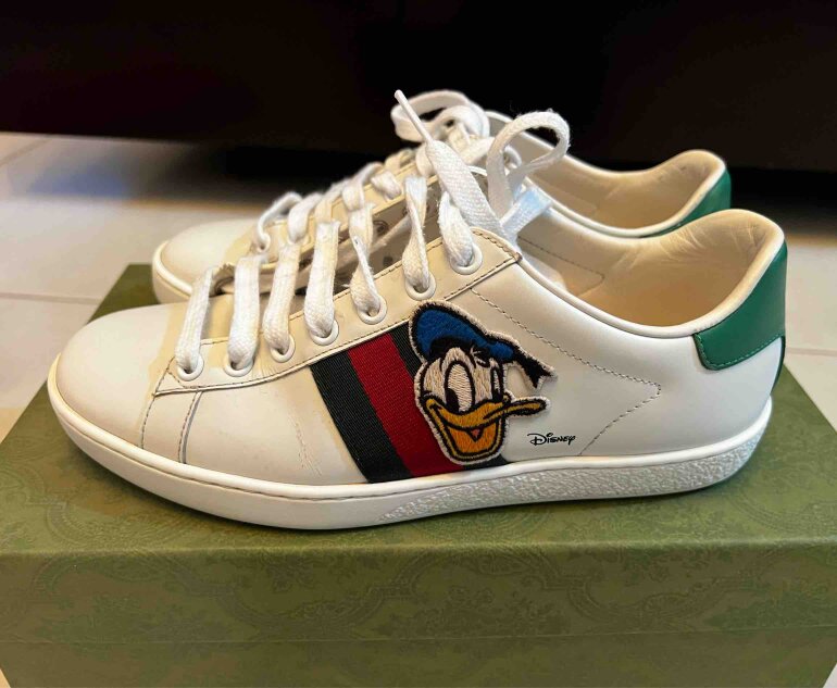 Tenis gucci x Disney de segunda mano GoTrendier