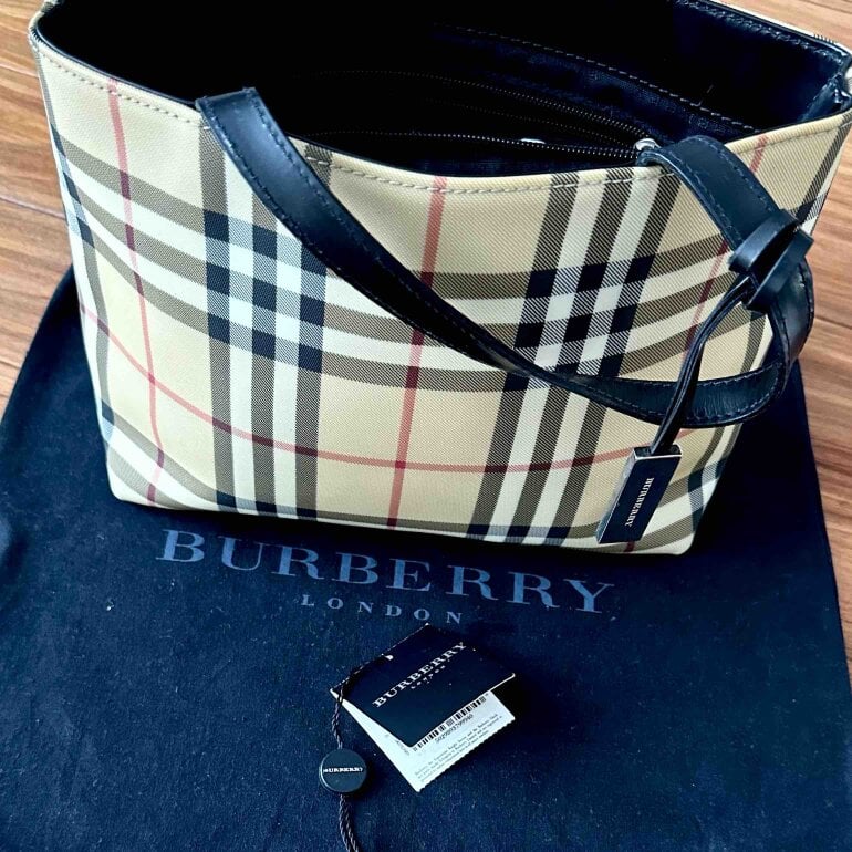 Tote Bags Bolsas Burberry Originales Usadas Precio Bolso De