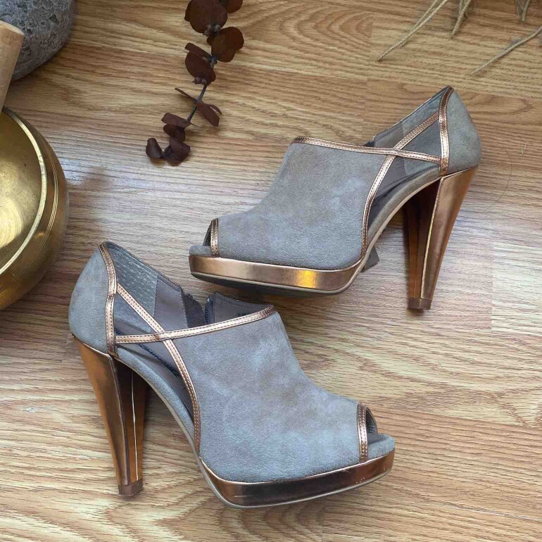 Adolfo Dominguez Sandalias De Cuero Negras Jalisco Adolfo - Main Image