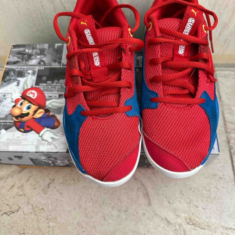 Tenis Mario Galaxy Zapatos De Mario Bros Puma SUPER MARIO Brothers