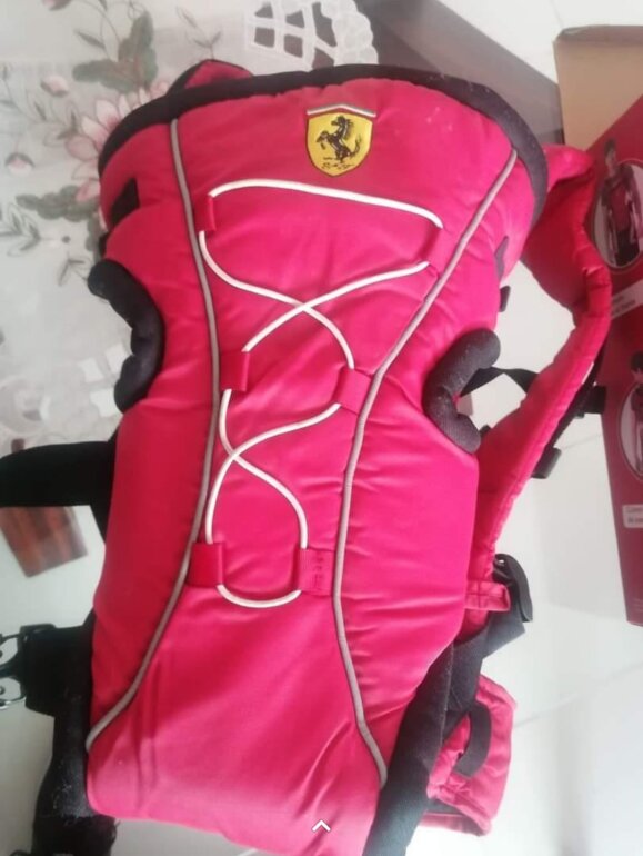 Panalero Ferrari Ropa Ferrari Para Bebe Pañalero Tipo PoloFutbol