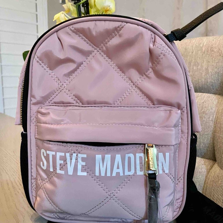 mochila rosa steve madden