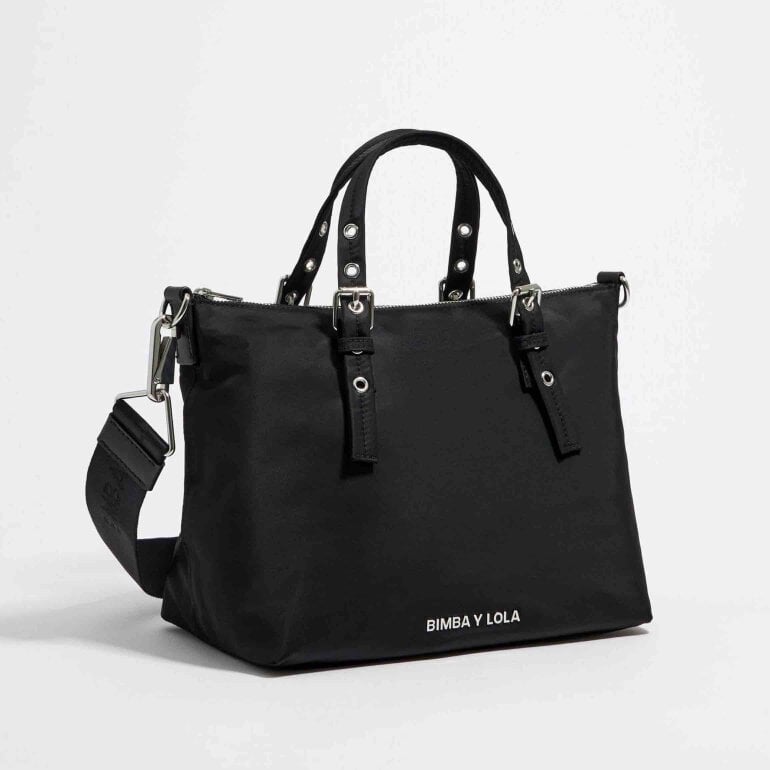 Bolso Bimba Y Lola Piel Negro Bolso Bimba Y Lola Acolchado