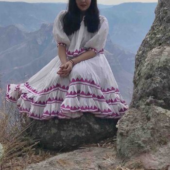 Traje- vestido rarámuri mexicano de Otras marcas de segunda mano ...