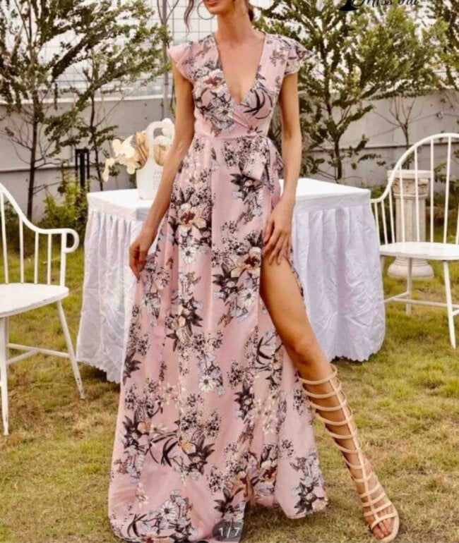 Vestido Floral Shein Vestidos Largos Floreados Shein Vestidos