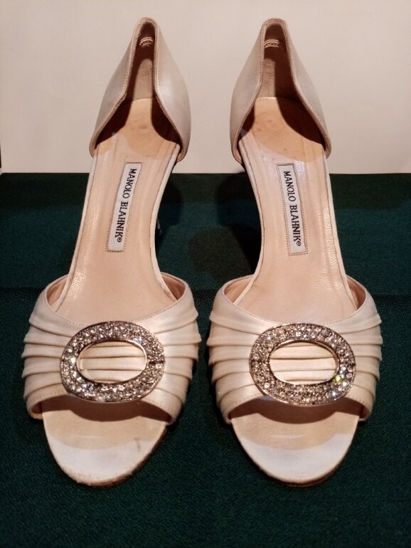 TACONES MANOLO BLAHNIK🌆SEX AND THE CITY de segunda mano GoTrendier