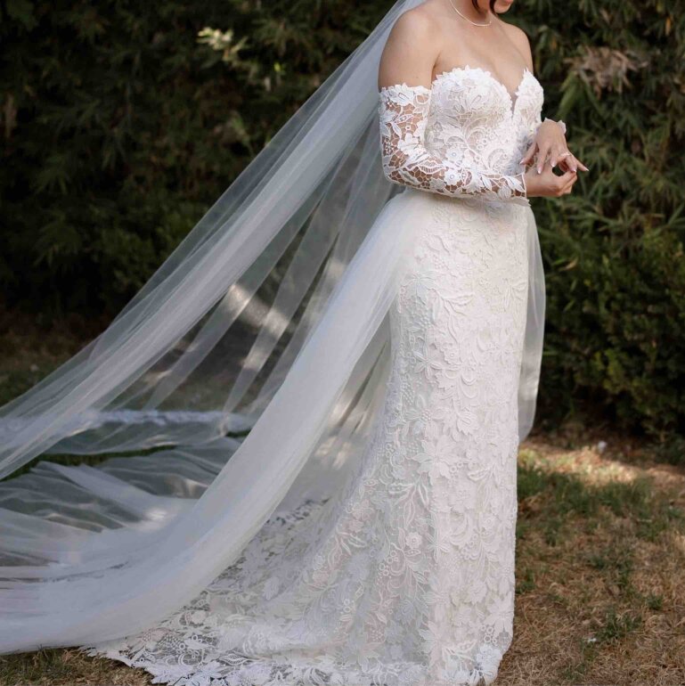 Evas Velo Novia Pedreria VELO TUL Y PEDRERÍA V-2117