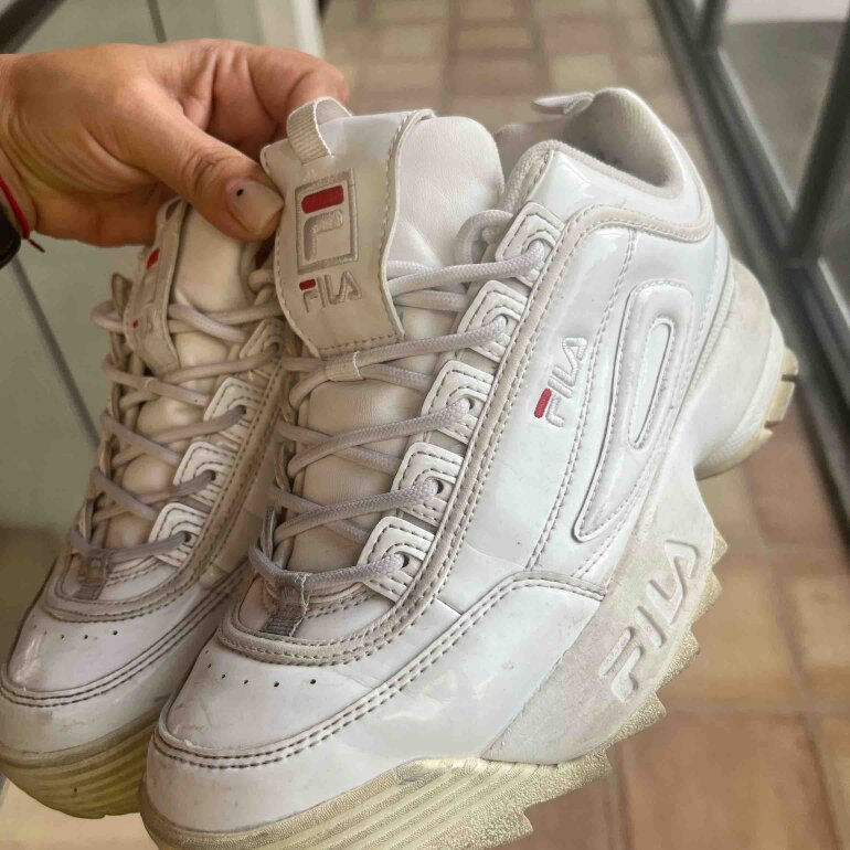 Fila Blancos Zapatos Fila Botines 2018 Tenis FILA Disruptor
