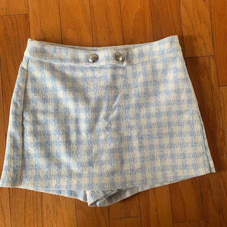 Mini Falda Zara Cuadros Zara Womens Beige Tweed Bermuda Shorts