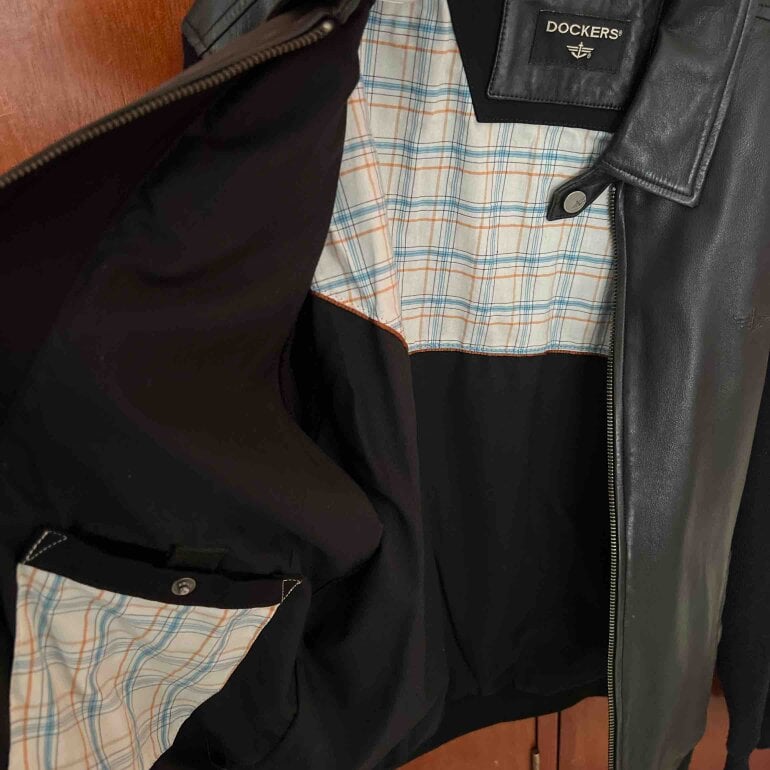 Chamarra Dockers Hombre piel de segunda mano GoTrendier