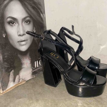 Calzado Zapatillas Negras Jennifer Lopez Sandalias Jennifer Lopez