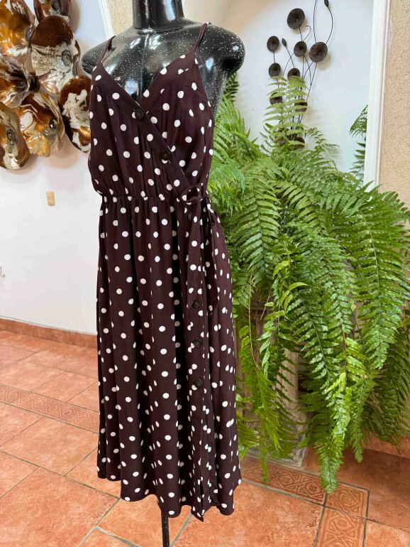Glamour Vestidos Oysho Verano 2019 Vestido Midi Vestido De Lunares