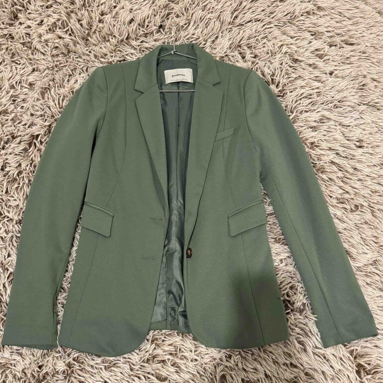 Blazer Stradivarius Novedades Mujer Blazer Verde Olivo