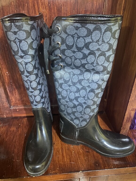 Botas Coach altas para nieve y lluvia de segunda mano GoTrendier