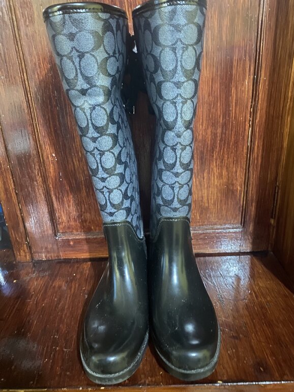 Botas Coach altas para nieve y lluvia de segunda mano GoTrendier