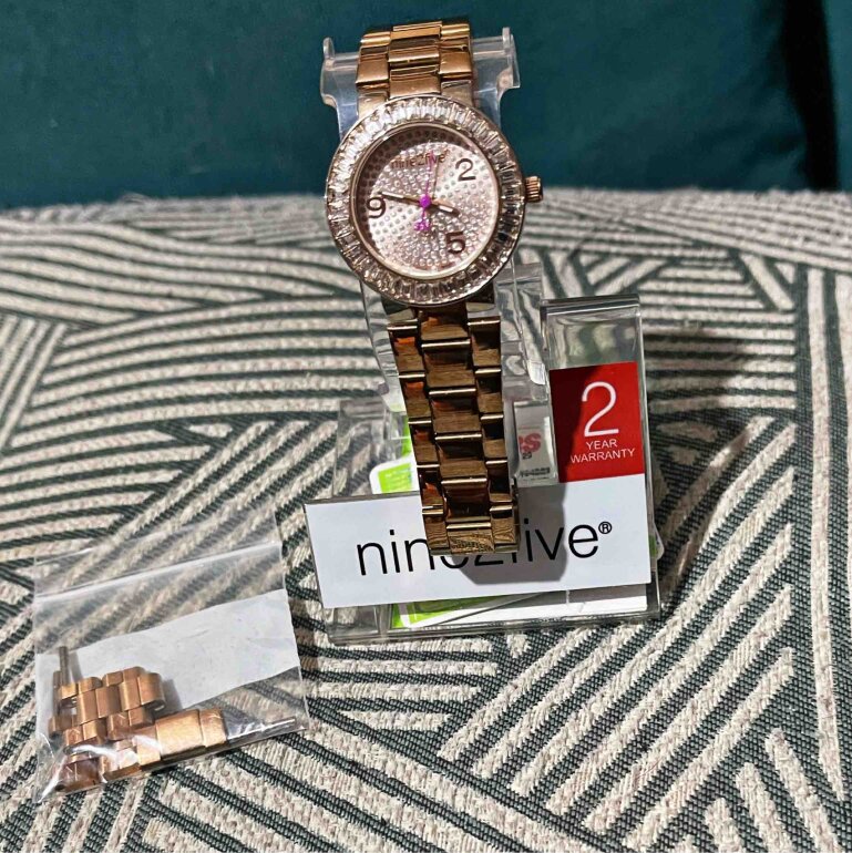 Reloj Nine2five Dorado Reloj Nine2five Rose Gold De Segunda Mano