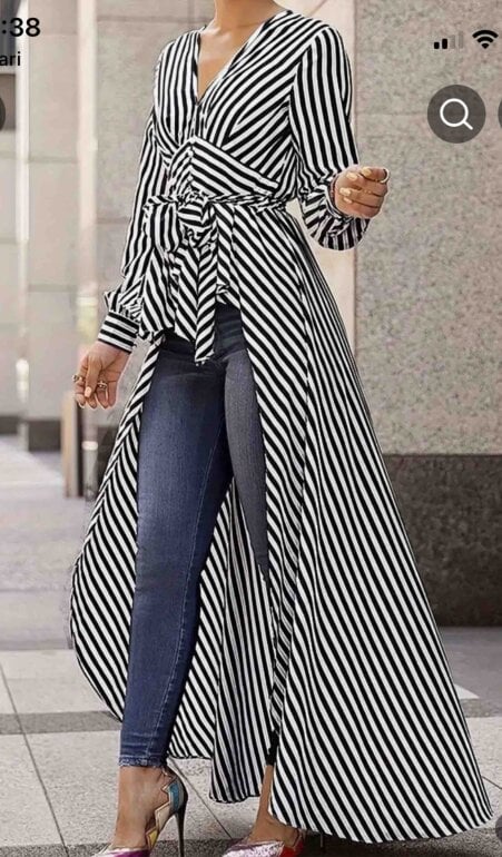 Blusa Cola Bluson Shein Blusones Largos Blusones Con Cola Larga