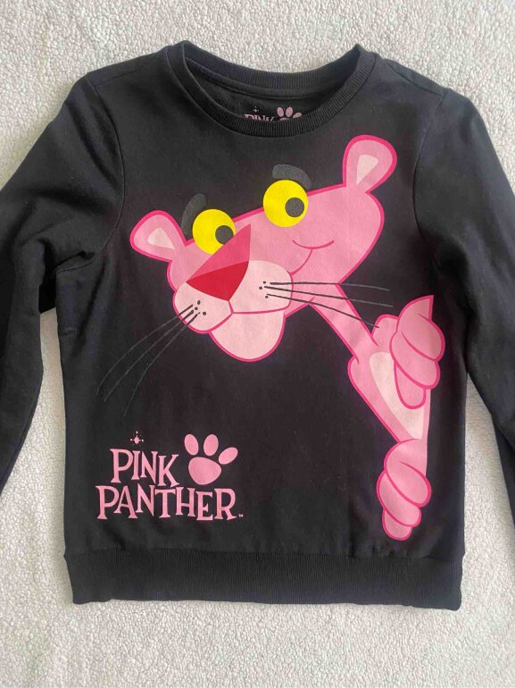 Sudadera de la Pantera Rosa de Cuidado Con El Perro de segunda