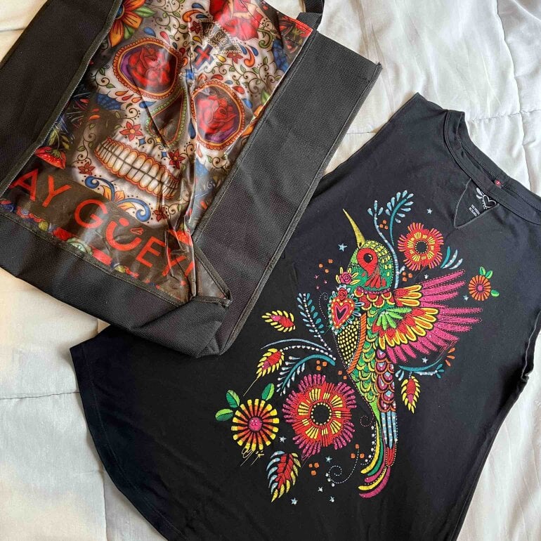 Playera Ay Güey colibrí sin mangas de Ay Guey de segunda mano