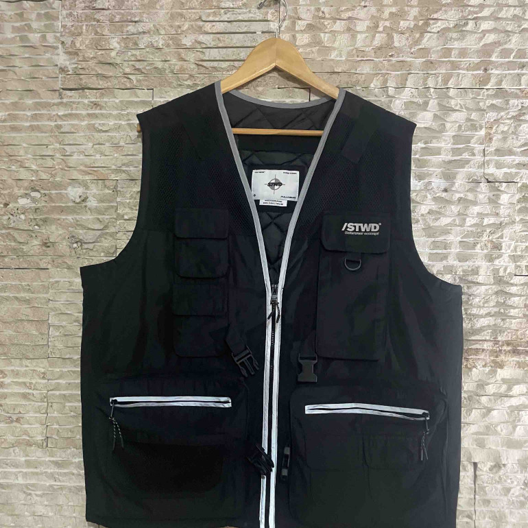 Chaleco Traje Chaleco Negro Pull And Bear Chaleco Acolchado