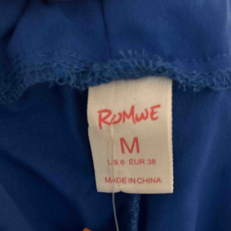 Pants ROMWE Pepsi de segunda mano GoTrendier