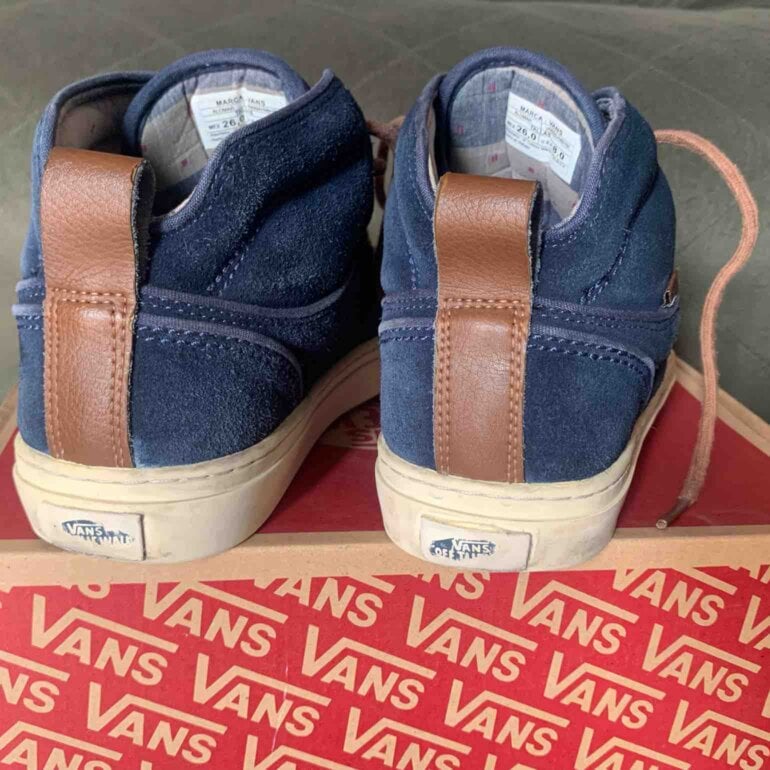 Tenis Vans Azul de Bota de segunda mano GoTrendier