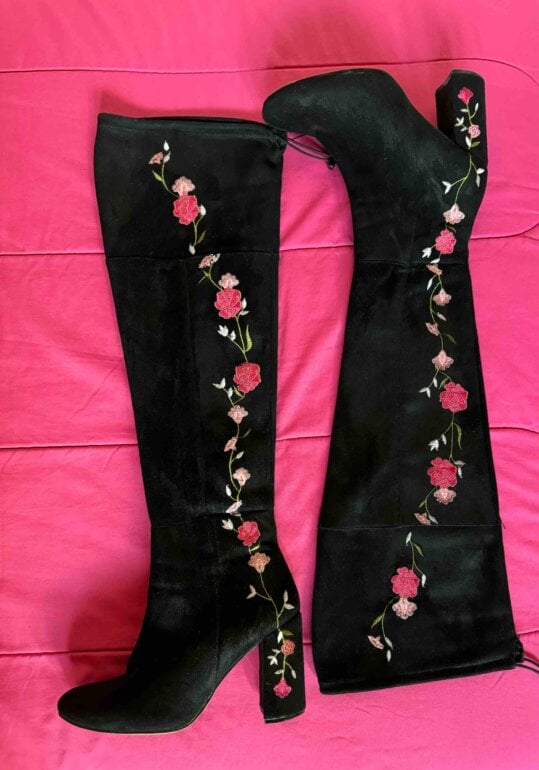 Botas Largas Capa De Ozono Mujer Botas Largas Botas Azules Capa De