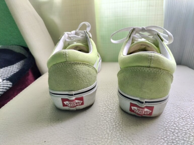 Vans Verde limon Old Skool de segunda mano GoTrendier