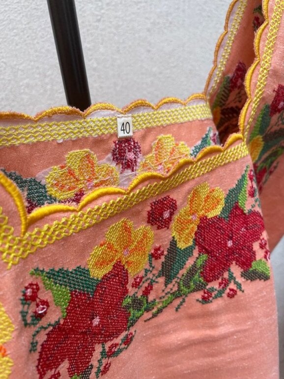 Yucatán Huipil De Hilo Contado Huipil Bordado En Punto De Cruz 2025