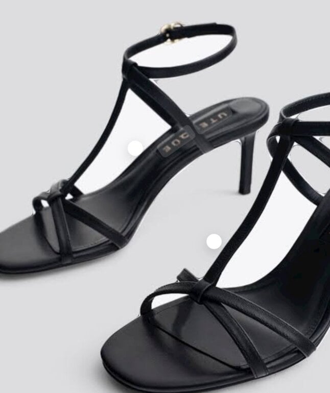 Uterqüe Zapatos Sandalias Trenzadas Uterque Sandalias Tacon