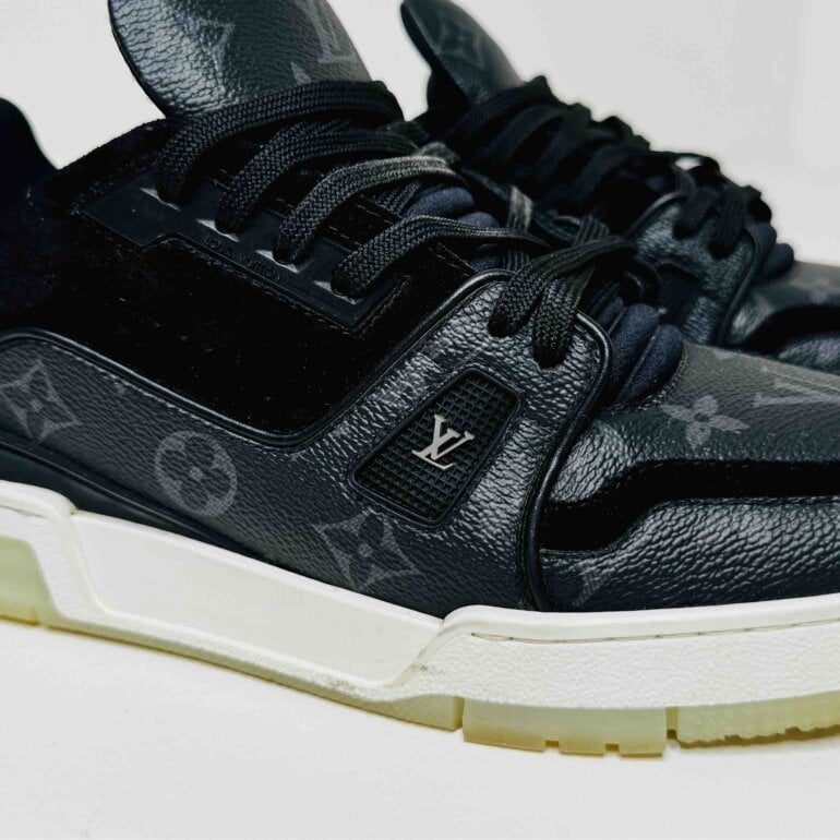 tenis louis vuitton negros