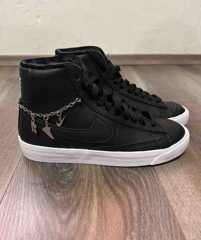 Zapatillas Nike Blazer Nike Bota Negra Tenis Nike Blazer Mid 77