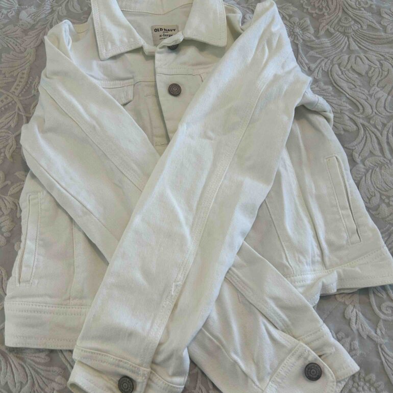 Cheap White Jean Jacket Women's Next White Jean Jacket Size 12 - Main Image