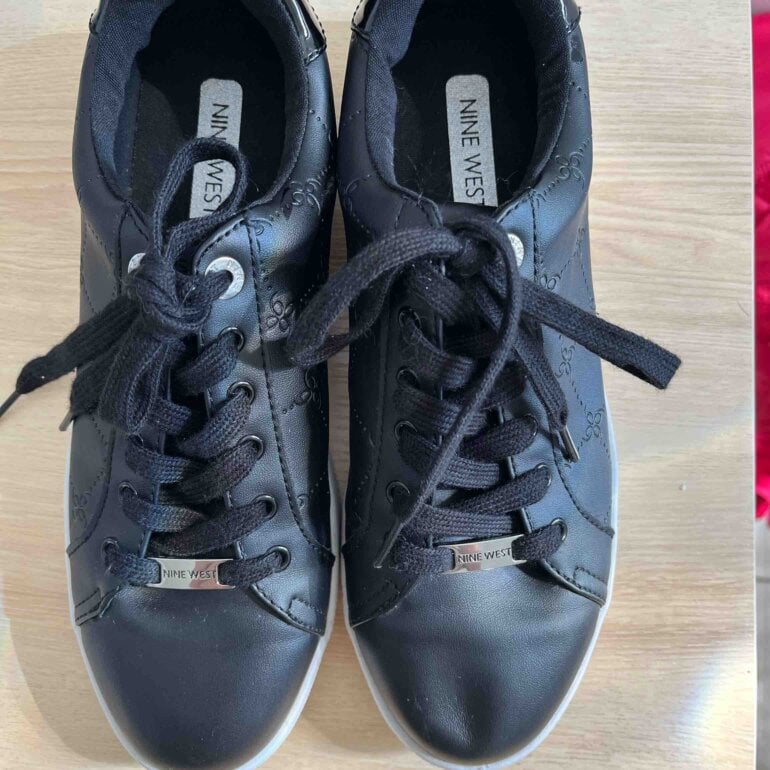 Nine West Westies Tenis Negro Zapatos Deportivos Nine West Zapatos - Main Image