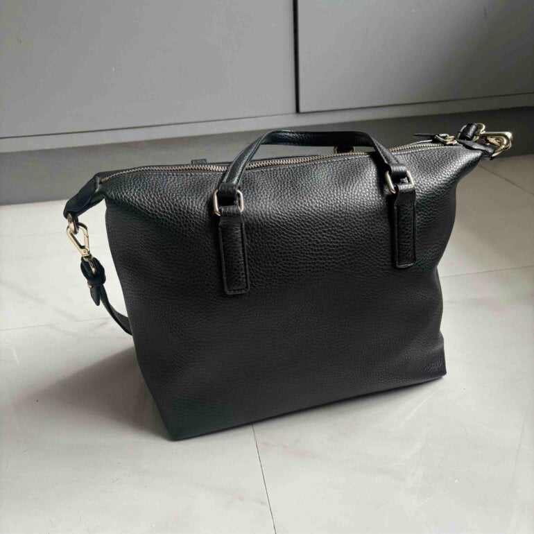 Riñonera Hombre Bolso Cruzado Adolfo Dominguez Reciclado Negro