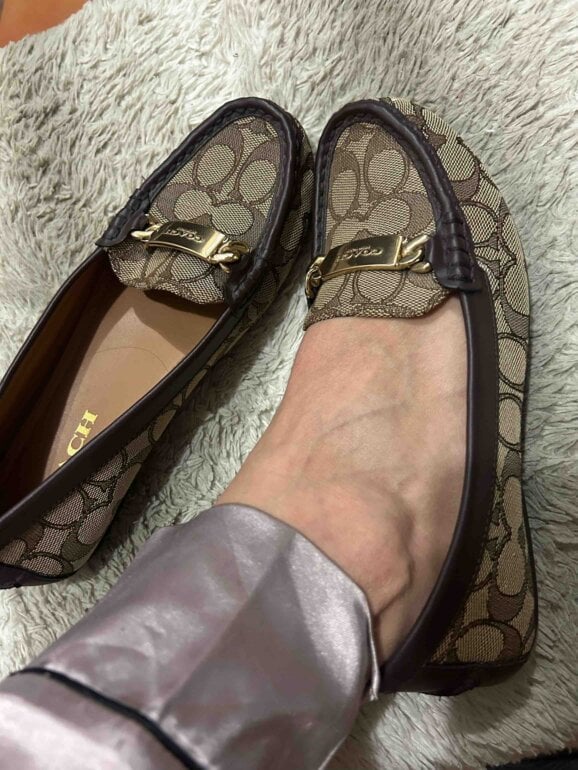 Flats coach cafe de segunda mano GoTrendier